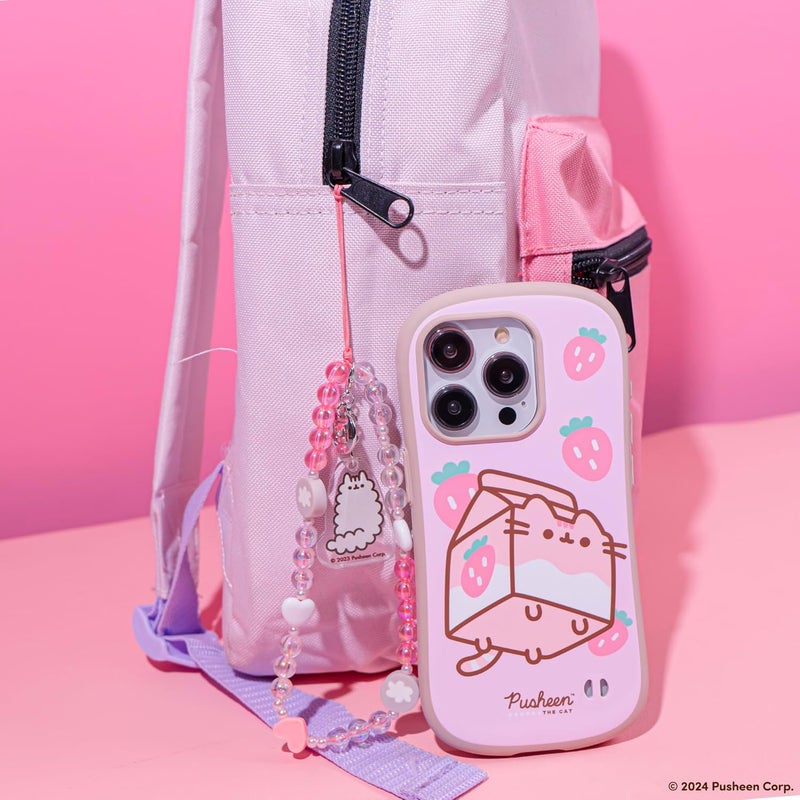 iFace Pusheen the Cat Beaded Wristlet Universal Charm Strap - Wrist Strap for Cell Phone Camera Keys AirPods - Image 5